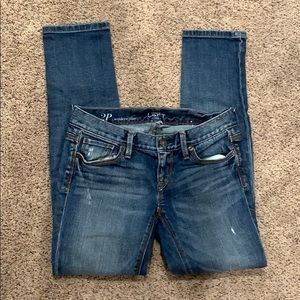 Ann Taylor Loft Low Rise Skinny Jeans 2P